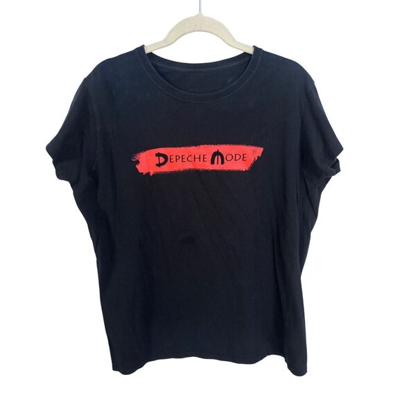 Depeche mode band tee shirt size L rock and roll 2017‎ concert - Picture 1 of 2